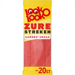 Jumbo Look-O-Look Zure Streken Aardbei Vegan 20 stuks aanbieding