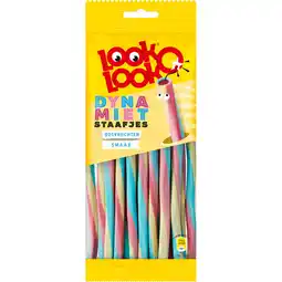 Jumbo Look-O-Look Dynamietstaafjes Regenboog Bessen 110g aanbieding
