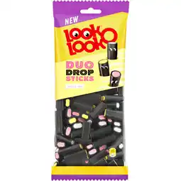 Jumbo Look-O-Look Duo Drop Sticks Mix 150g aanbieding