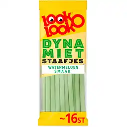 Jumbo Look-O-Look Dynamietstaafjes Watermeloen 16 stuks aanbieding