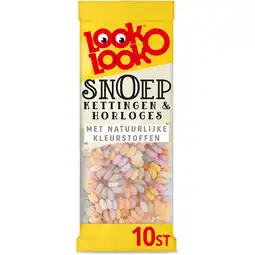 Jumbo Look-O-Look Snoep Kettingen & Horloges Vegan 10 stuks aanbieding
