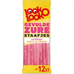 Jumbo Look-O-Look Gevulde Zure Staafjes 12 stuks aanbieding