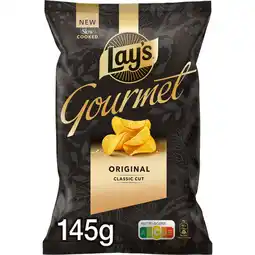 Jumbo Lay's Gourmet Original Chips 145 g aanbieding