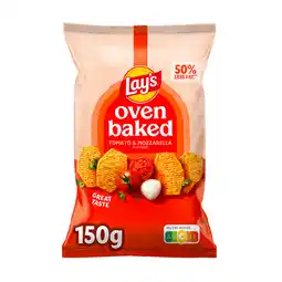 Jumbo Lay's Oven Baked Pizza Margherita Chips 150 g aanbieding