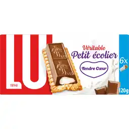 Jumbo Lu Scholiertje met Melk 6 Stuks 120 g aanbieding