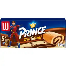 Jumbo LU Prince Cake & Roll Chocolade Cakejes 5 Stuks 150 g aanbieding