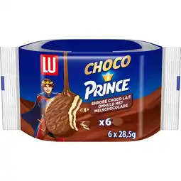 Jumbo LU Prince Choco Prince Chocolade Koekjes 171g aanbieding