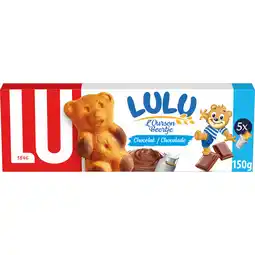 Jumbo LU LULU Beertjes Chocolade Cakes ( 5 x 30 g) 150g aanbieding