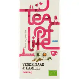 Jumbo Tea of Life Venkelzaad & Kamille 20 Stuks 30 g aanbieding
