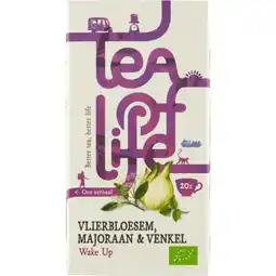 Jumbo Tea of Life Vlierbloesem, Majoraan & Venkel 20 Stuks 30 g aanbieding
