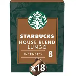 Jumbo Starbucks by Nespresso House Blend Lungo 18 Aluminium Capsules 93,6 g aanbieding