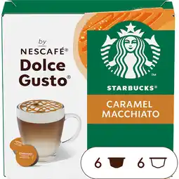 Jumbo Starbucks Karamelsmaak Macchiato 127,8 g aanbieding