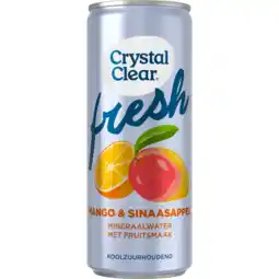 Jumbo Crystal Clear Mango Sinaasappel 4 x 250ML aanbieding