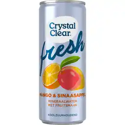 Jumbo Crystal Clear Mango Sinaasappel 4 x 250ML aanbieding