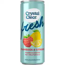 Jumbo Crystal Clear Framboos Citroen 4 x 250ML aanbieding