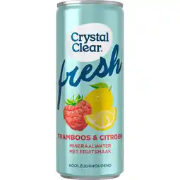 Jumbo Crystal Clear Framboos Citroen 4 x 250ML aanbieding