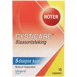 Jumbo Roter Cysticare 5-daagse kuur tegen blaas- en plasproblemen, 15 capsules aanbieding