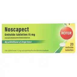 Jumbo Roter Noscapect hoesttabletten 15 mg, 20 stuks aanbieding