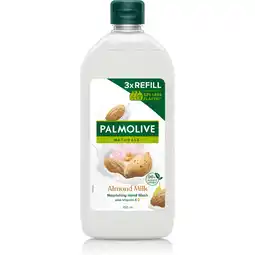 Jumbo Palmolive Naturals Melk & Amandel Vloeibare Handzeep 750ml Refill aanbieding