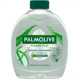 Jumbo Palmolive Hygiene Plus Sensitive Antibacteriële Navulling Handzeep 300ML aanbieding