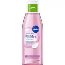 Jumbo Nivea Verzachtende Tonic Droge/Gev. Huid 200 ML aanbieding