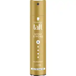Jumbo Taft Hairspray Mega Strong 250 ML aanbieding