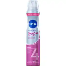 Jumbo Nivea Styling Spray Diamond Gloss 250 ML aanbieding
