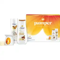 Jumbo Dove Giftset Advanced Nourishing Care Wax Burner 1 Stuk aanbieding