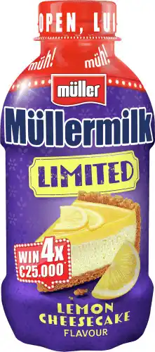 Dekamarkt Müllermilk Mullermilk limited edition aanbieding