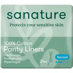 Jumbo Sanature 100% Katoenen Inlegkruisjes Normal 24 Stuks aanbieding