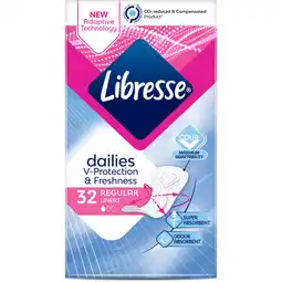 Jumbo Libresse Inleg Regular 32 Stuks aanbieding