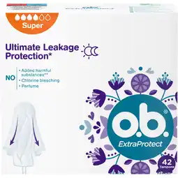 Jumbo OB Extra Protect Super 42 Stuks aanbieding