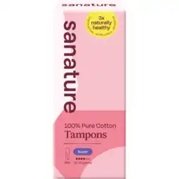 Jumbo Sanature Tampons Super 16 Stuks aanbieding