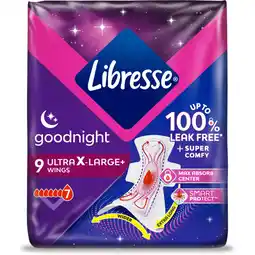 Jumbo Libresse Ultra Night Extra+ 9 Stuks aanbieding