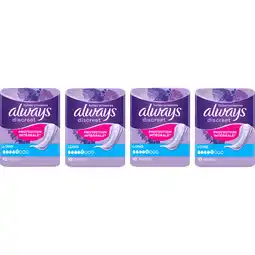 Jumbo Always Discreet Verband Voor Urineverlies 4 x 10 stuks aanbieding