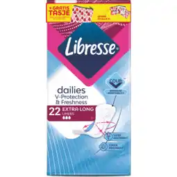 Jumbo Libresse Inleg Extra Long 22 Stuks aanbieding
