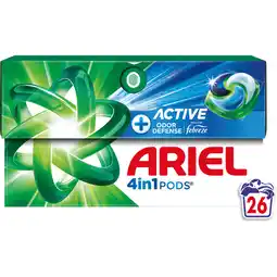 Jumbo Ariel 4in1 PODS Actief, Wasmiddel Capsules 26 aanbieding