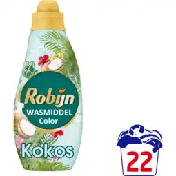 Jumbo Robijn Color Kokos 665ML 22 Wasbeurten aanbieding