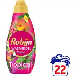 Jumbo Robijn Color Tropical 665ML 22 Wasbeurten aanbieding