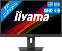 Bol.com iiyama ProLite XUB2792QSU-B6 - 27 inch - QHD - IPS - USB-Hub (4x) - Verstelbaar aanbieding