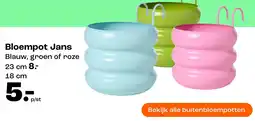 Kwantum Bloempot Jans aanbieding