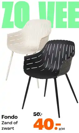 Kwantum Tuinstoelen Fondo aanbieding