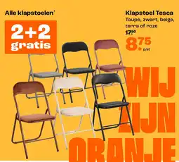 Kwantum Klapstoel Tesca aanbieding