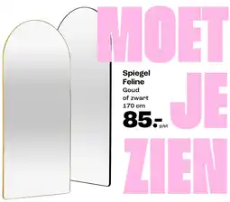 Kwantum Spiegel Feline aanbieding