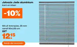 Kwantum Jaloezie Jade aluminium aanbieding