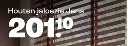 Kwantum Houten jaloezie Jens aanbieding