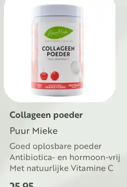 Puur Mieke Collageen poeder aanbieding