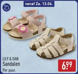 ALDI Lily & dan sandalen aanbieding