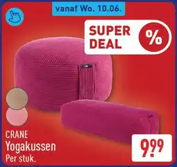 ALDI Crane yogakussen aanbieding