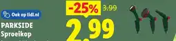 Lidl Parkside Sproeikop aanbieding